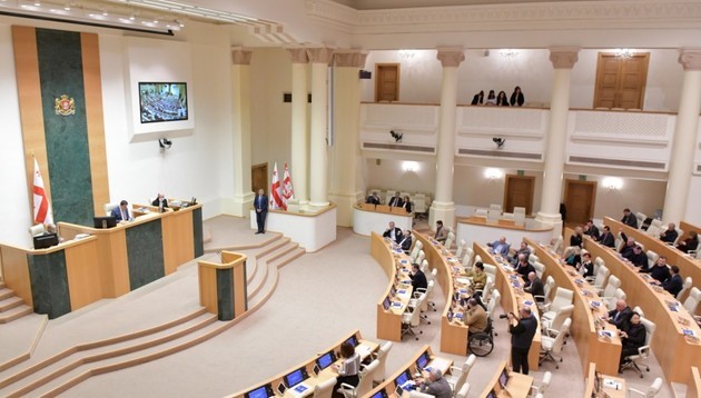Georgian parliament starts consideration of foreign agents bills
