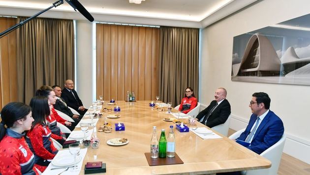 Turkish athletes restored justice in Yerevan, Ilham Aliyev says 