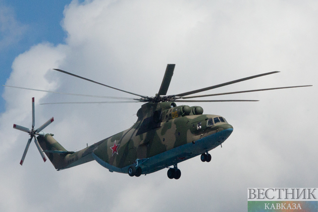 Military helicopter crashed in Crimea