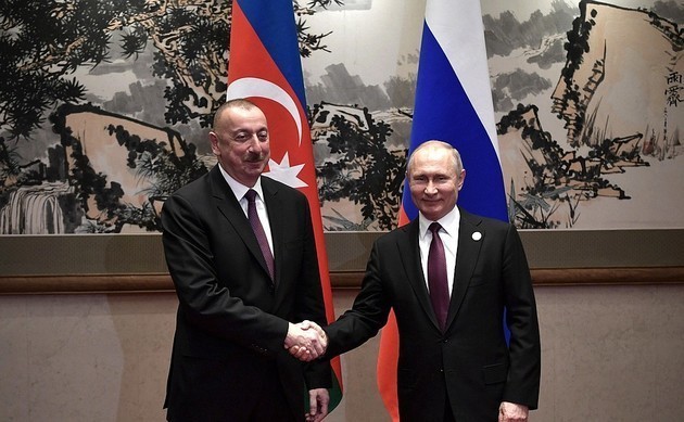 Vladimir Putin congratulates Ilham Aliyev on Independence Day of Azerbaijan