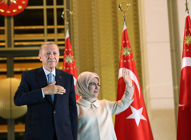 the Turkish president's website