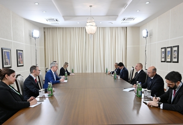 Azerbaijani President meets US Assistant Secretary of State for Energy Resources