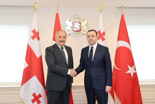 Georgian Prime Minister, Turkish National Security Council Secretary General discuss strengthening ties