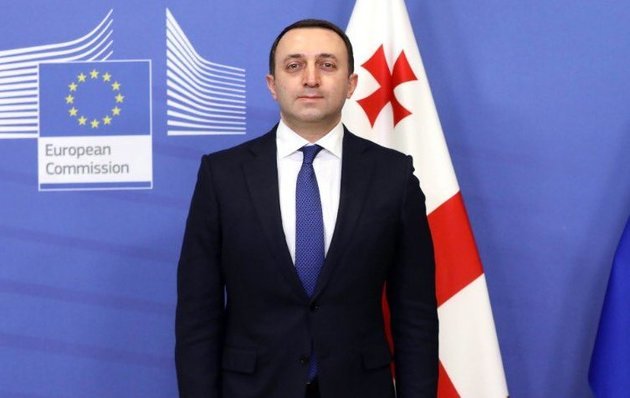 Georgian Prime Minister Irakli Garibashvili's social media page