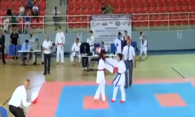 Armenian karateka suspended for attacking winner from Azerbaijan