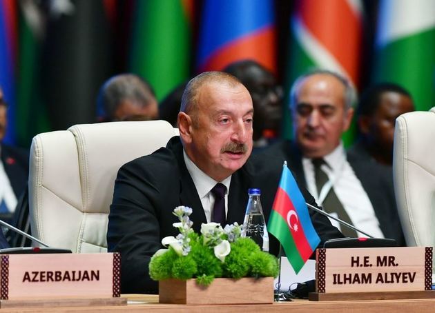 the press service of the Azerbijani President