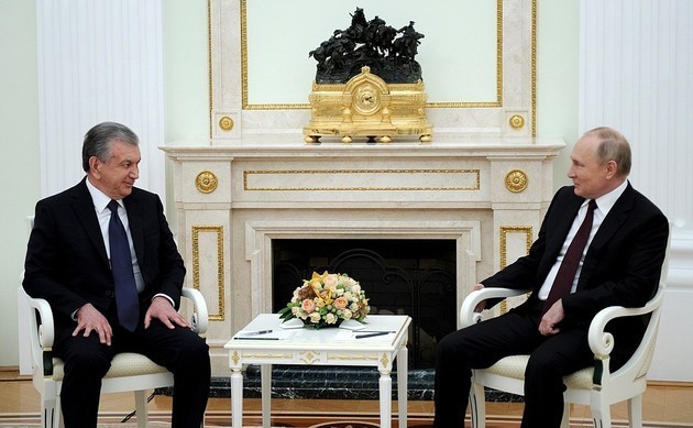 Vladimir Putin congratulates reelected Uzbek President