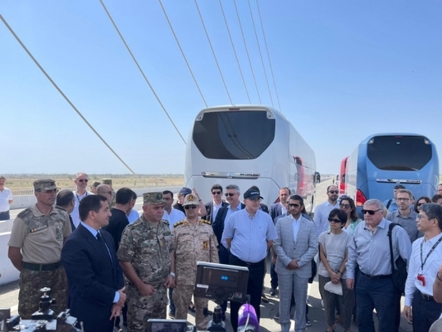 Azerbaijan presents Agdam-Khankendi road