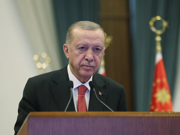 the Turkish President's official website