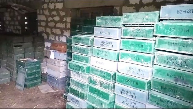 Warehouse for Armenian ammunition masked as farm found in Kelbajar district
