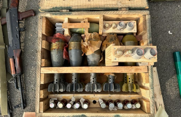 Booby traps, ammunition seized in Khankendi