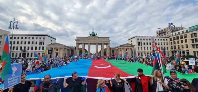 Protest against lies about Azerbaijan held in Berlin