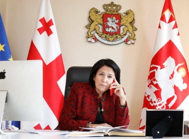 website of the President of Georgia