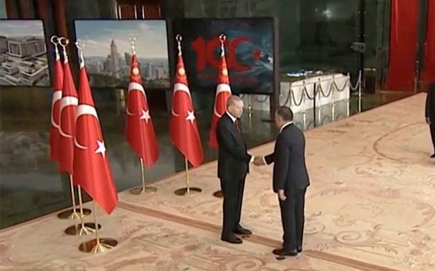 Turkish President hold meeting with Azerbaijani envoy