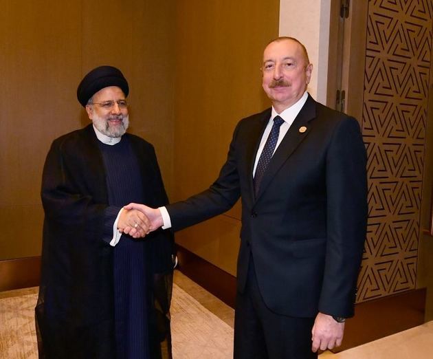 Azerbaijani and Iranian presidents meet in Tashkent