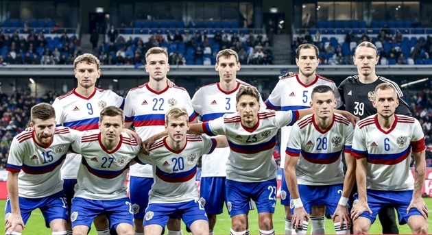 Russian football team defeats Cuba in friendly match