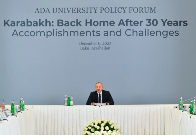 Ilham Aliyev: best living conditions to be created for Karabakh residents