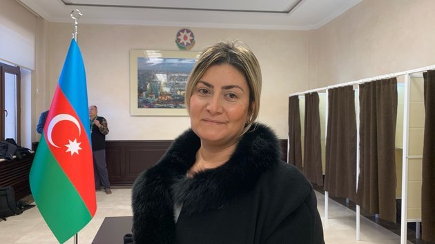 Baku resident: I voted for Ilham Aliyev with great pleasure