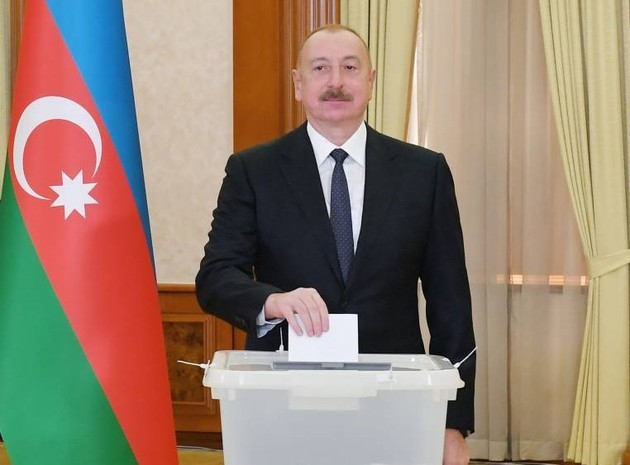 the Azerbaijani presidential website