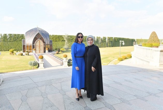 First Ladies of Azerbaijan and Türkiye meet in Ankara