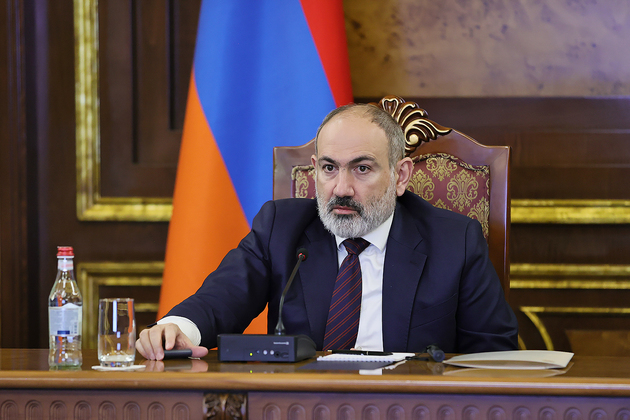 the Armenin Prime Minister's website