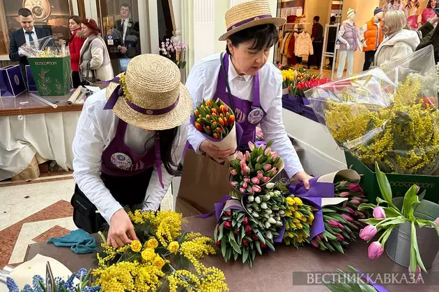 A riot of color and colors: what flowers does Moscow use to celebrate March 8?