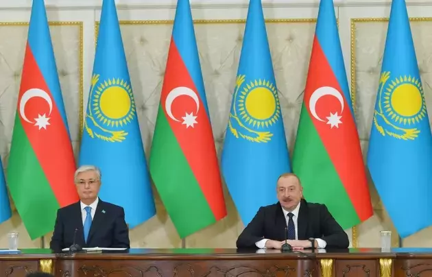 Aliyev and Tokayev discuss Azerbaijan-Armenia peace treaty