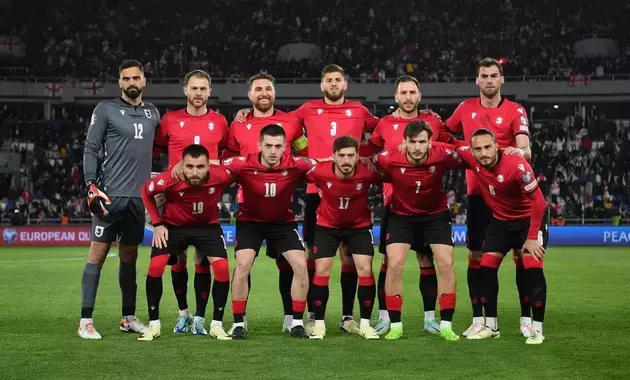 Georgian national team page on social networks