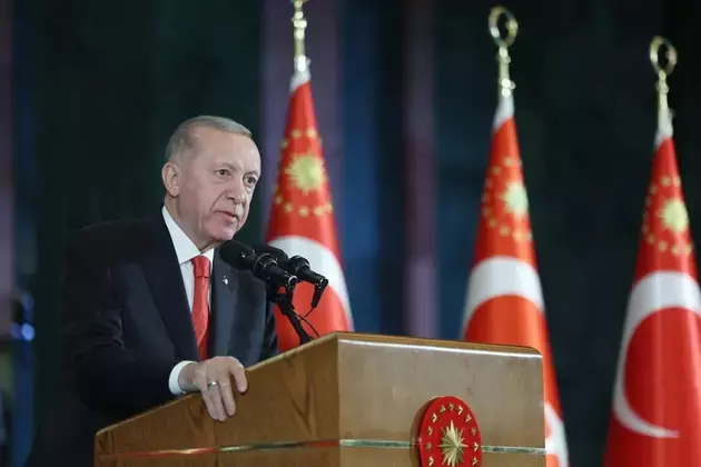 the Turkish presidential website