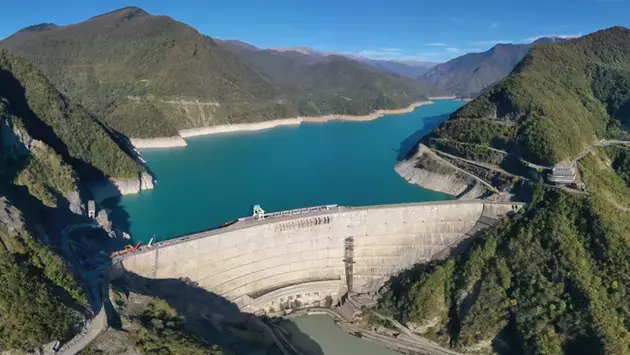 official website of the Enguri hydroelectric power plant