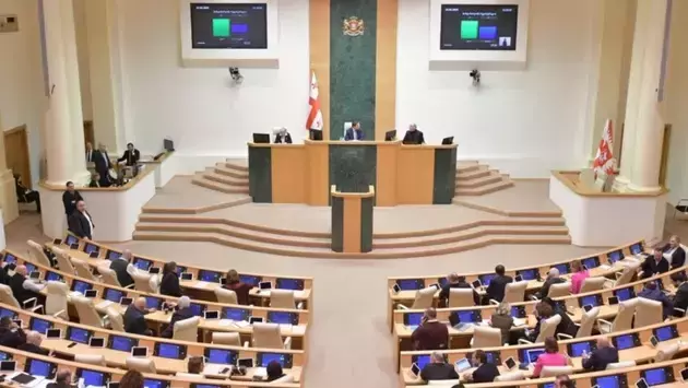the Georgian Parliament website