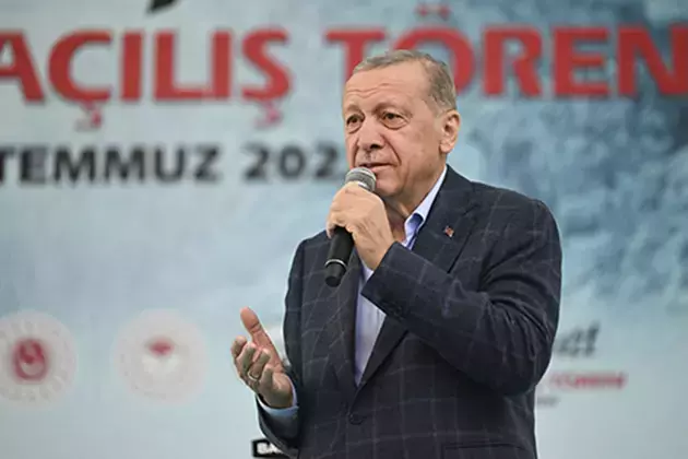 Website of the Turkish President