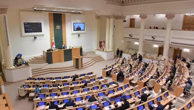 Georgian parliament considers foreign agents bill in second reading 