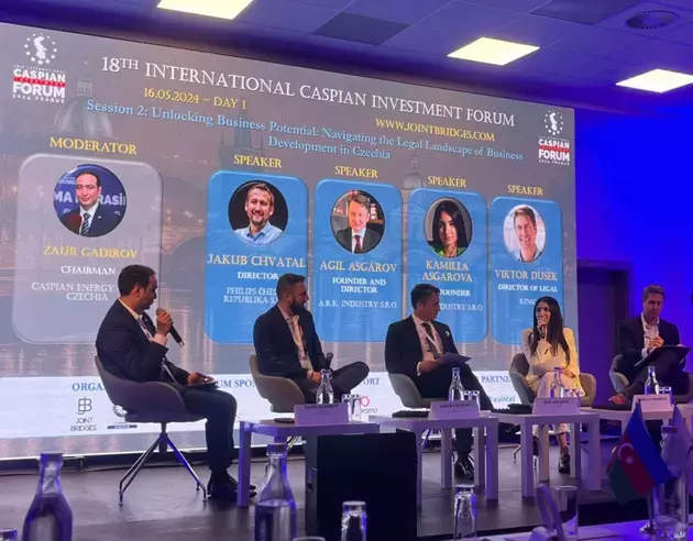 18th International Caspian Investment Forum opens in Prague