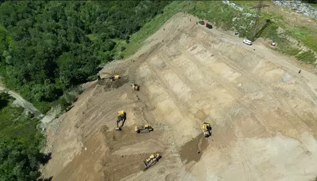 Artificial landslide cuts off water supply in Tbilisi