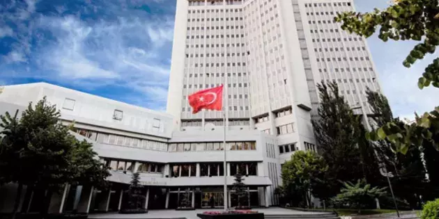 the Turkish Foreign Ministry 