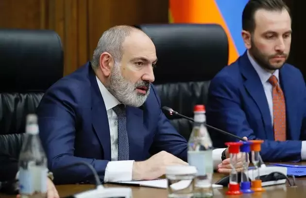 the Armenian PM's website