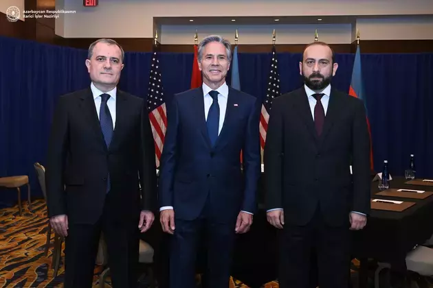 Foreign ministers of Azerbaijan, Armenia begin negotiations in US