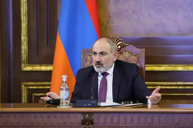 the Armenian PM's website