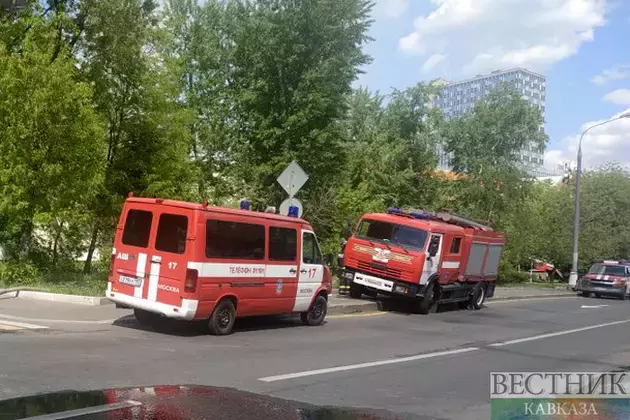 Forest fire engulfs Tuapsinsky District