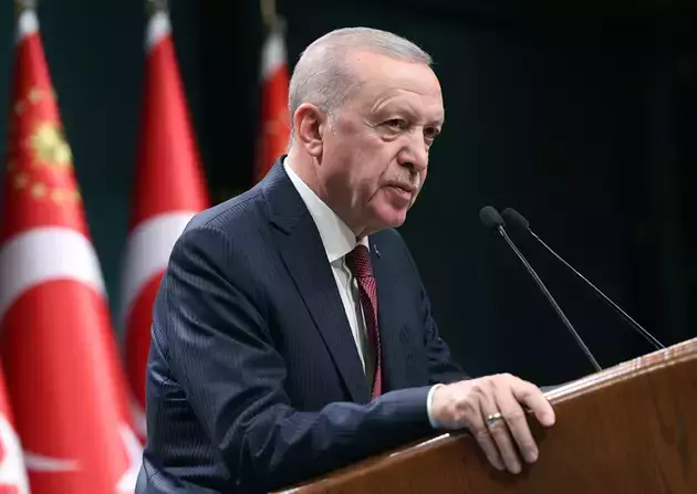 website of the Turkish President