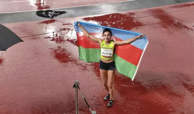 Lamiya Valiyeva wins 100m gold at Paris Paralympic Games