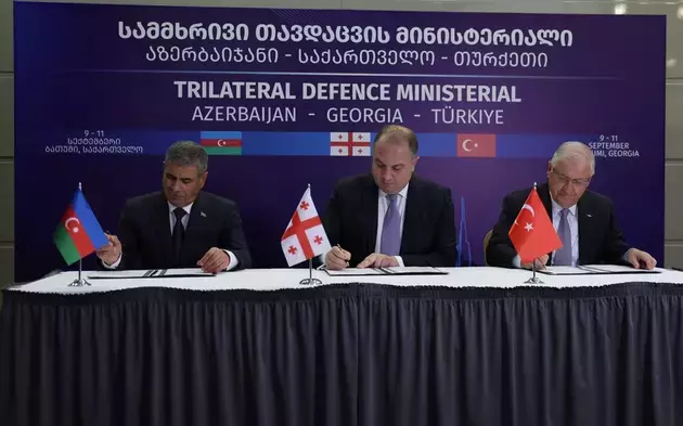 Azerbaijan, Georgia and Türkiye sign trilateral memorandum