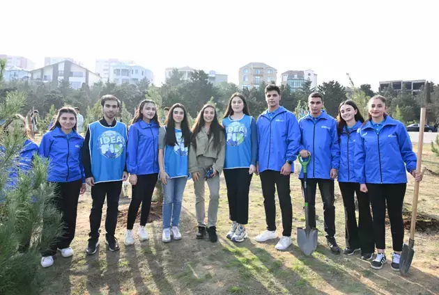 Leyla Aliyeva joins tree-planting campaign in Baku