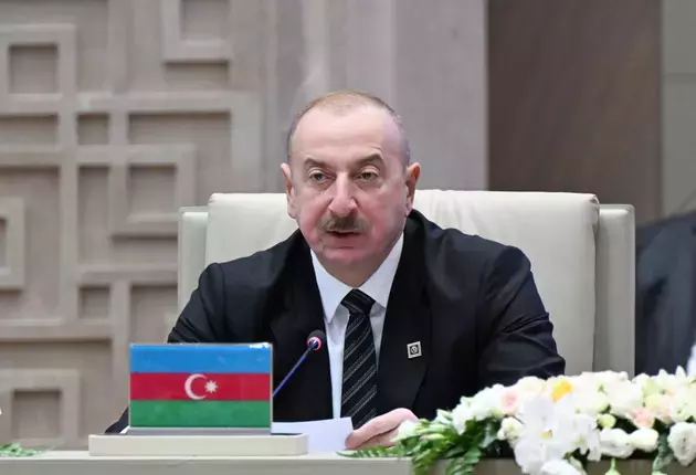 the Azerbaijani president's press service