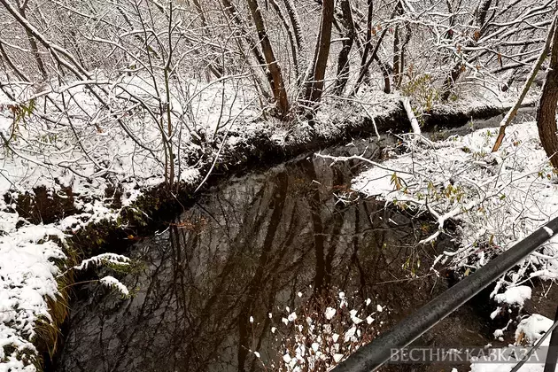 Almost record snow covers Moscow