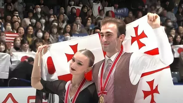 Georgian figure skaters become sensation in Tokyo