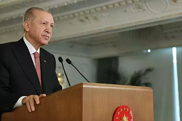 the Turkish president's website