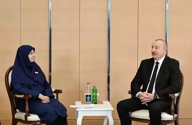 Ilham Aliyev meets with Vice President of Iran at COP29