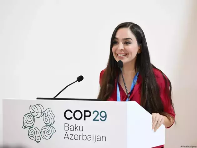 Leyla Aliyeva attends round table on protection of Caspian Sea at COP29